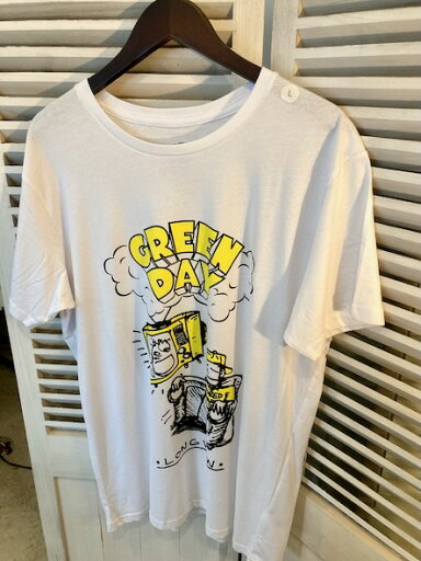 ロックT バンドT グリーンデイ Green Day オフィシャルライセンス(正規品) 再プリント版 (英国から輸入品) ロックT バンドT グリーンデイ Green Day オフィシャルライセンス(正規品) 再プリント版 (英国から輸入品)