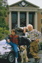 ほぼA4サイズ ミニポスター写真 バックトゥザフューチャー Back to The Future Michael J Fox 約30.4x20.2cm.