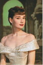 ハガキサイズ オードリーヘップバーン Audrey Hepburn 約15.8 x10.1cm 輸入 写真.