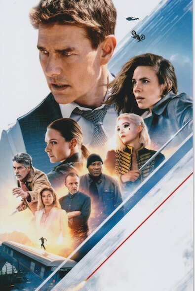 ハガキサイズ ミッション：インポッシブル デッドレコニング トムクルーズ 約15.8 x10.1cm　輸入　写真