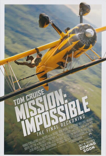 (ほぼA4サイズ) ミニポスター写真 米国版 ミッション:インポッシブル/ファイナル・レコニング トムクル..