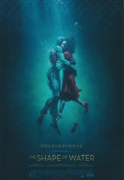 ほぼA4サイズ　ミニポスター写真　米国版 シェイプオブウォーター The Shape of Water