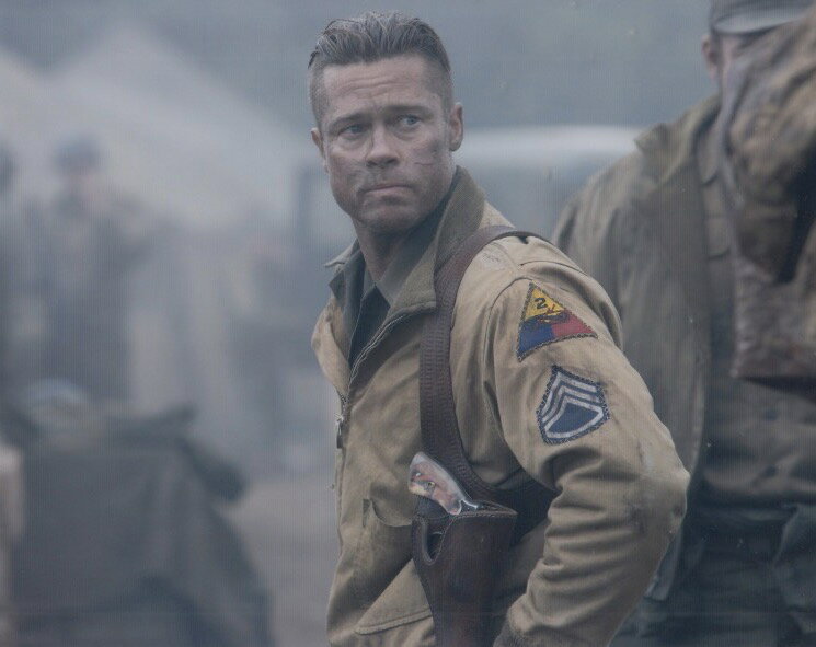 フューリー Fury ブラッドピット Brad Pitt 映画 写真 輸入品 8x10インチサイズ 約20.3x25.4cm