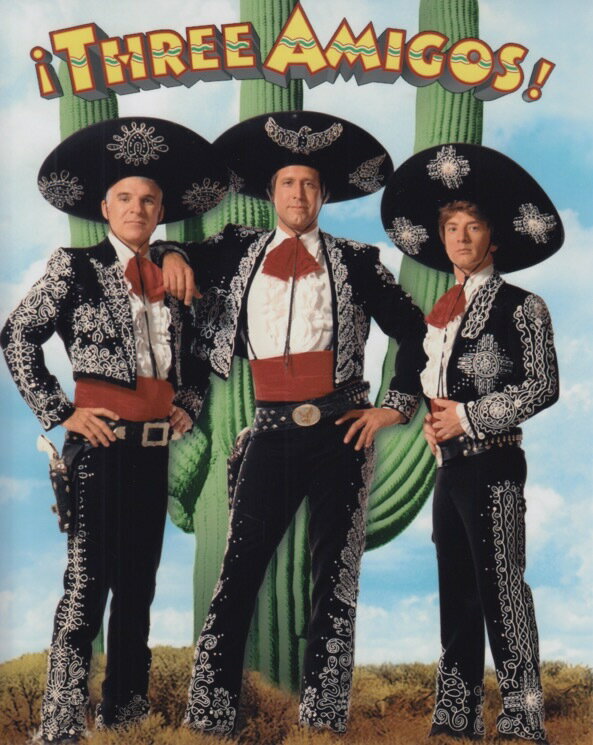 サボテンブラザース ¡Three Amigos! Steve Martin Chevy Chase Martin Short 映画 写真 輸入品 8x10インチサイズ 約20.3x25.4cm