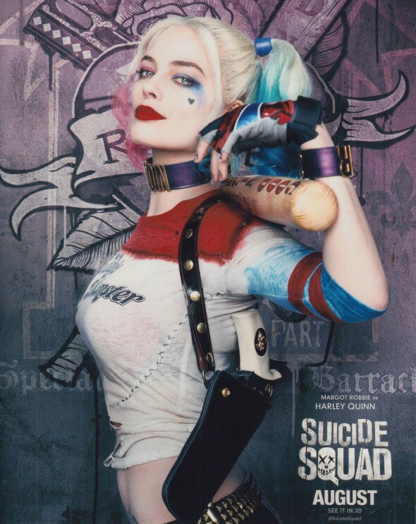 X[TChXNbh }[Sbgr[ Suicide Squad f@ʐ^@Ai@8x10C`TCY@20.3x25.4cm