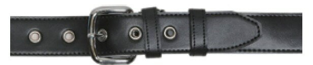 樂天商城 - 5806 35巾 レザーベルト 黒 黒色 ブラック ベルト レザー 皮 革 警備用 制服 警備服 制服用 セキュリティ 100cm 120cm 140cm メンズ 男性用 男性