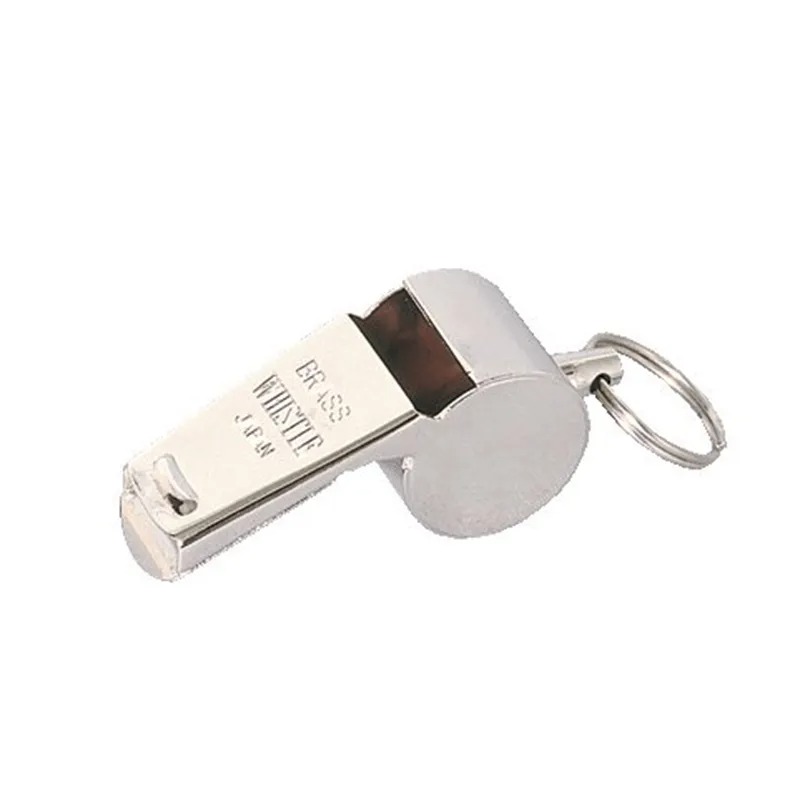 樂天商城 - 5521 金属笛 金属 ホイッスル 警備員 警備用 ホイッスル キャンプホイッスル サバイバルホイッスル アウトドアホイッスル 救命笛 フィットネス コルク玉 コルク玉入り