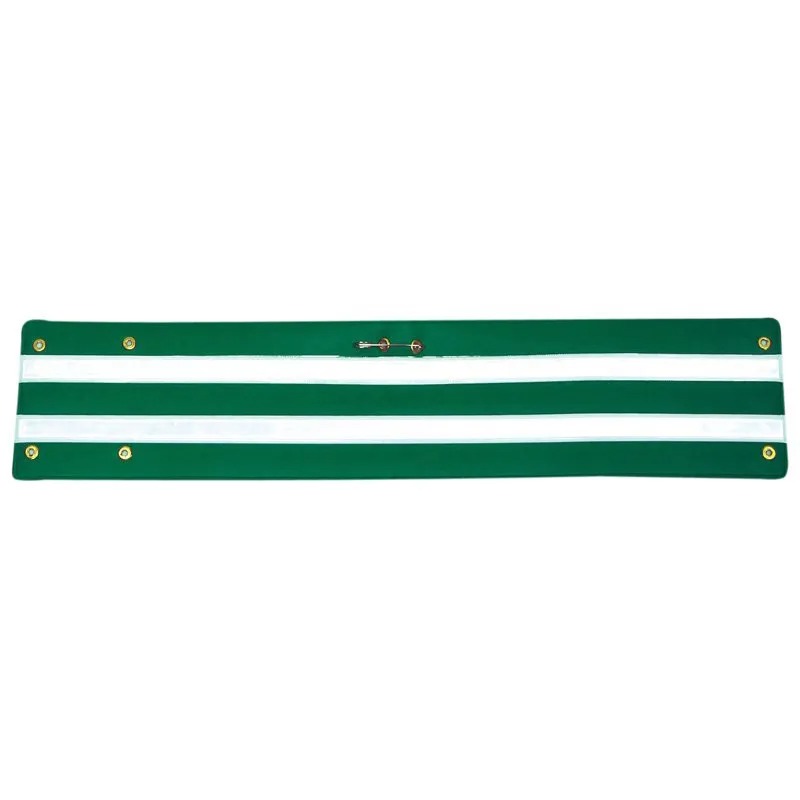 樂天商城 - 5323-5324 交通腕章/反射テープ 耐寒レザー (9×41.8cm) 交通腕章 反射テープ 白ライン 交通 腕章 グリーン 緑 ビニールシート ツヤ ビニール 警備員 警備 安全 パトロール 現場 交通整備 整備 ホック式 ひも式 制服に