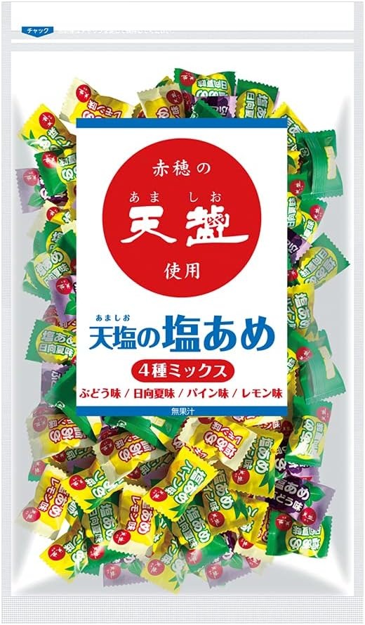 N16-09 天塩の塩あめ 塩チャージ 国産塩 飴 塩分 糖分 補給 キャンディ 飴 塩飴 熱中症対策 おやつ 現場　沖縄海水塩　沖縄　塩あめ　塩キャンディ　天塩　塩