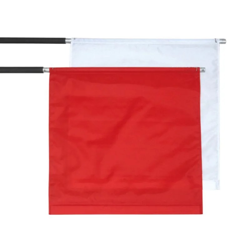 樂天商城 - 8161 ナイロン からまん旗 ※棒別売り ハタ 旗 パトロール 安全 誘導旗