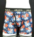☆新柄入荷☆ 前開き ボクサーパンツ【フレンチブル・3サイズ】M・L・LLメンズ ボクサーパンツ インナー アンダーウェア プレゼント 男性 下着 犬 ギフト...