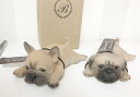 ☆再入荷☆ わんちゃんオブジェマグネット【フレンチブル/パグ】リアル かわいい フレブル Pug キッチン雑貨 ふた押さえ 重し カップ麵 オーナメント インテリア 家 庭 室内 飾り マグネット メモパッド フォーン ディスプレイ さんぷんまつワン