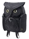 【送料無料】【smtb-ms】【MORN CREATIONS】OWL Classic Bag Pack（Black）ミミズククラッシックバックパック（M）