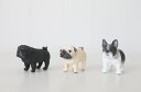 ☆再入荷☆ フィギュアマグネット【フレンチブル/パグ】かわいい 立体 生活 雑貨 キッチン ステーショナリー 文具 フレブル 犬 ギフト プチプラ お手頃 メモ...