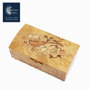 【送料無料】イタリア製/ITALY ゾウガン/象嵌/木製象嵌 ジュエリーケース/ジュエリーボックス/宝石箱/小物入れ/アクセサリー入れ/収納 オルゴール 曲/M...