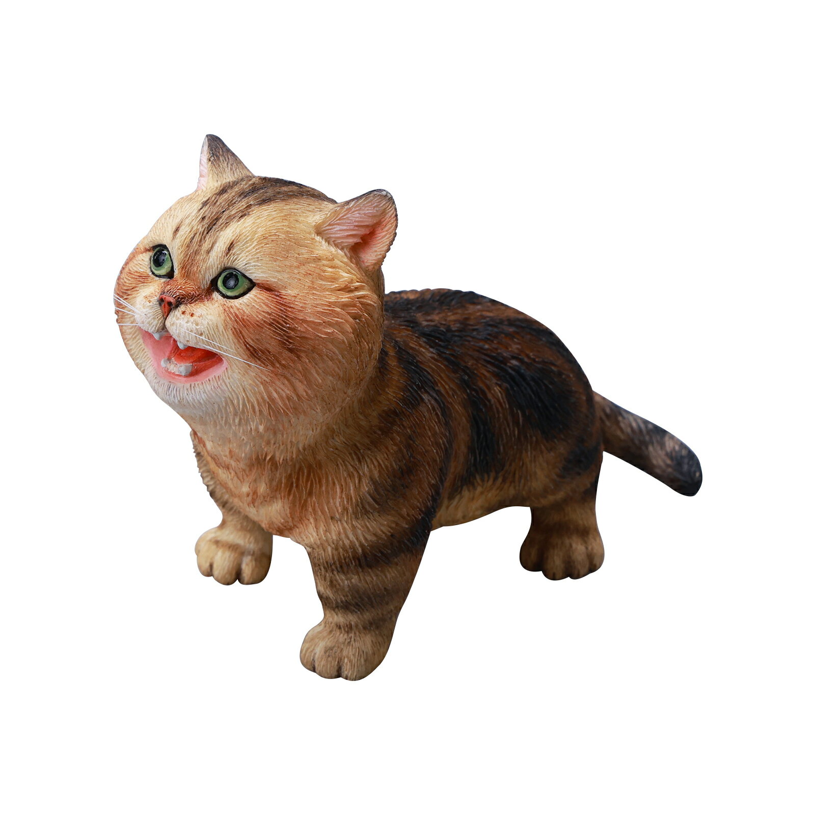 Rakuten - 【SUPER SALE限定】猫好き ペット 動物好き 超リアル 精緻な手造り 萌えグッズ アクセサリ プラモデル 模型 彫刻インテリア ギフト プレゼント オブジェJXK直営店[Jxk Studio直営店]　1/6 子猫　JXK277A/B/C