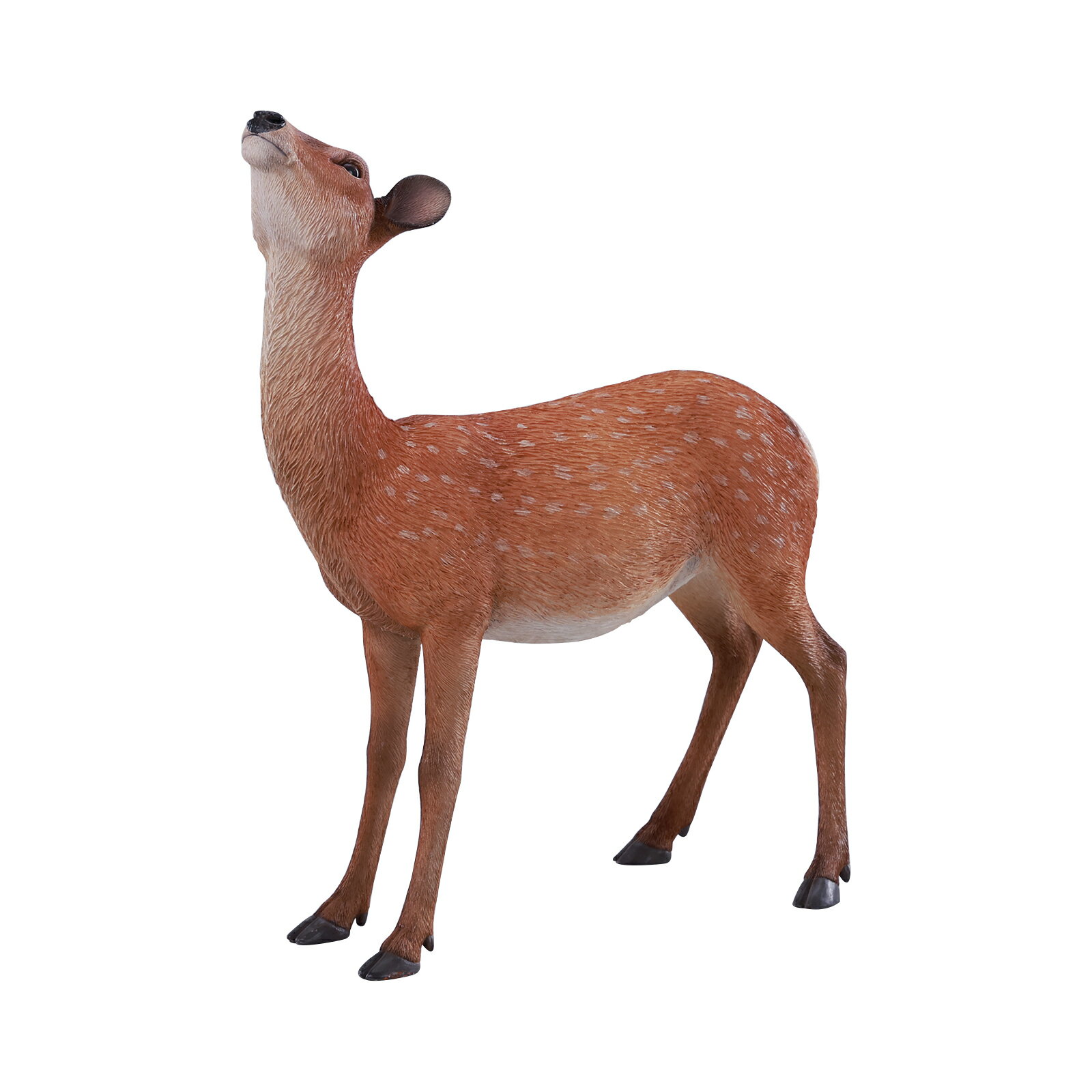 Rakuten - 飾り リアル 癒し 置物 ジオラマ 背景 画像 インテリア自然 好き ペット 動物好き 超リアル 精緻な手造り 萌えグッズ アクセサリ プラモデル 模型 彫刻インテリア ギフト プレゼント オブジェ奈良鹿　JXK297
