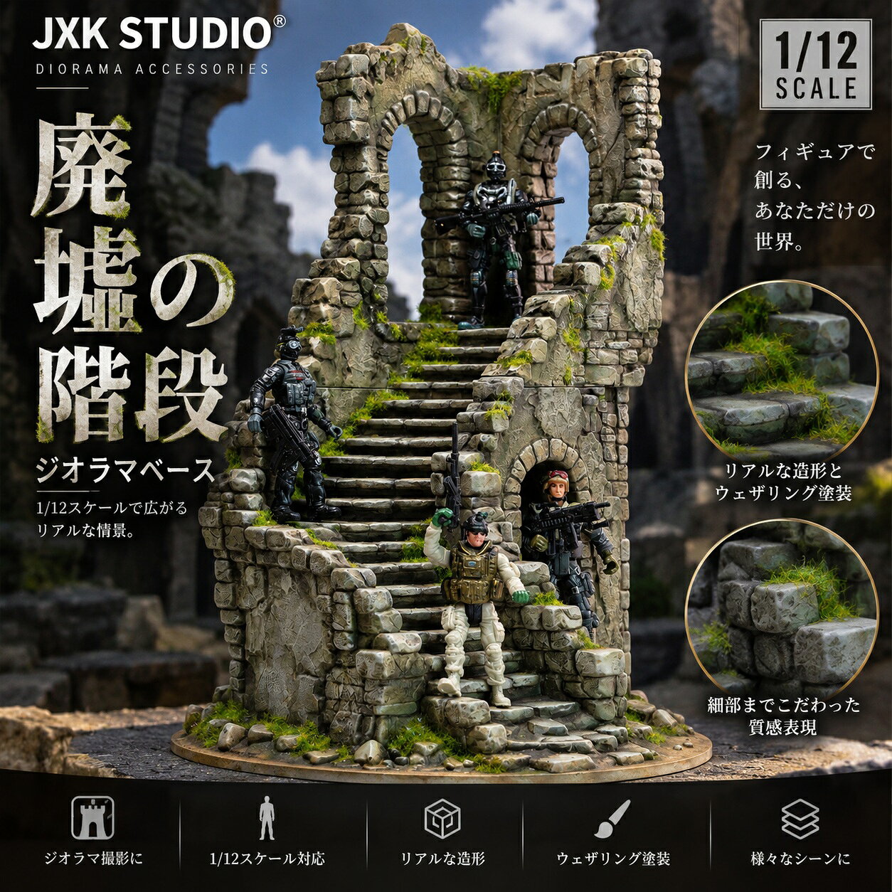 楽天市場】ジオラマ 1/12の通販