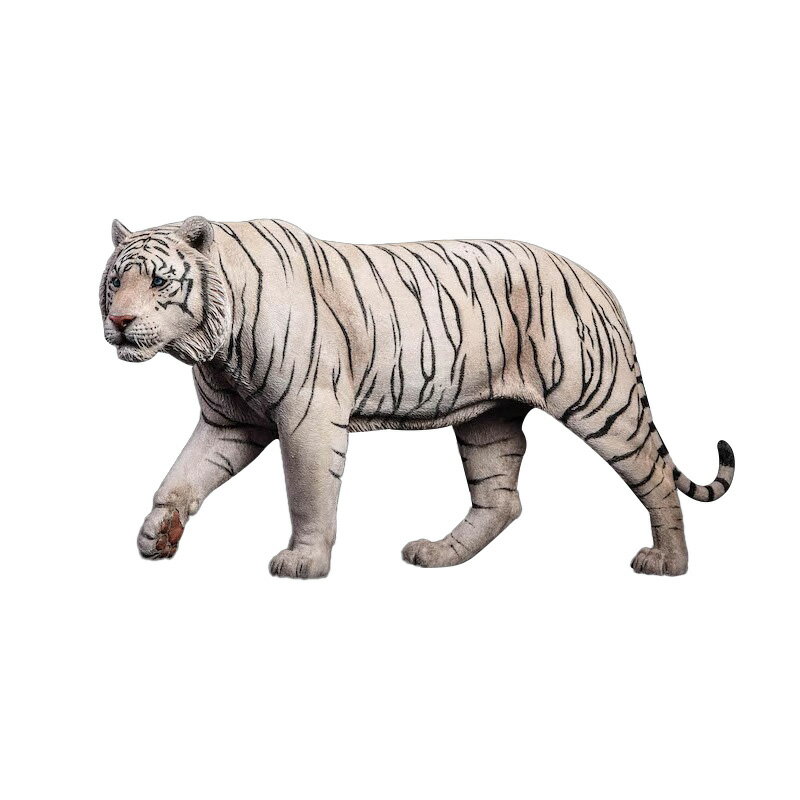 JXK012ベンガルトラ フィギュア（JXKシリーズ／1/12スケール）圧倒的な存在感と精密な造形が魅力のベンガルトラ（ベンガルタイガー）フィギュアです。筋肉の張り、毛並みの流れ、鋭い眼差しまで細部にこだわり、実物さながらの迫力をリアルに再現しています。
