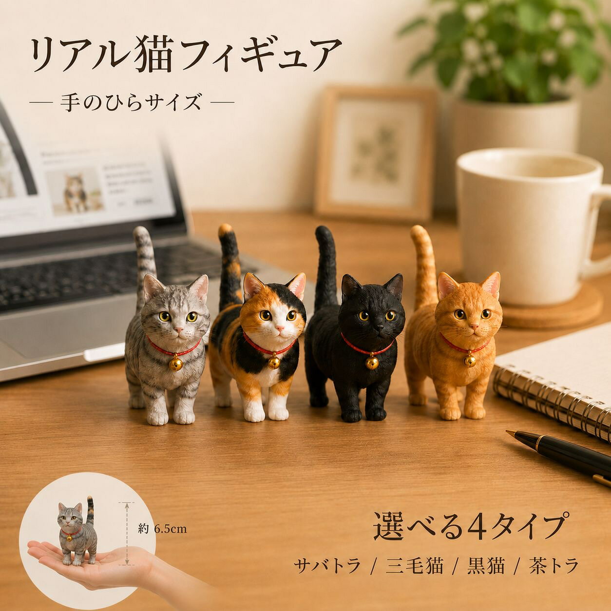 楽天市場】猫 フィギュア 茶トラの通販