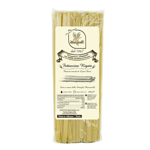 マッシャレッリ・パスタ フェットチーネ500g マッシャレッリ・パスタ フェットチーネ500g