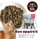 tama ボナペティ ラム&フィッシュ お試しミニサイズ 50g 猫 キャットフード トライアル グルテンフリー 成猫 羊肉 魚肉 クランベリー