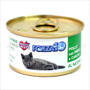 フォルツァ10 CAT プレミアム ナチュラルグルメ缶 チキン エンドウ豆 ニンジン75g