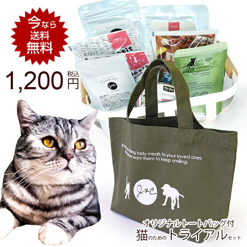 J＆C 【限定】 ジョンココ トライアルセット （猫用） ★ 送料無料 キャットフード お試し サンプル プレミアム【楽天限定】