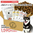 J＆C ハッピーウェルカムボックス ドライ1kg+8アイテム　犬用 ドッグフード 詰め合わせ