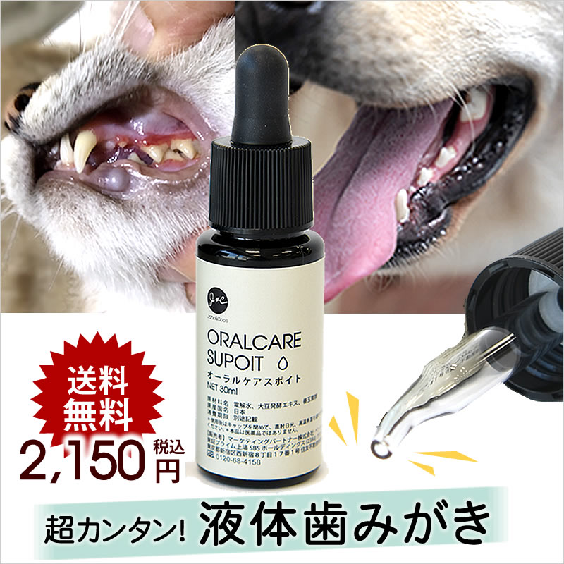 J＆C オーラルケア スポイト 30ml 犬 猫 デンタルケア 液体 歯磨き 犬用 猫用のサムネイル