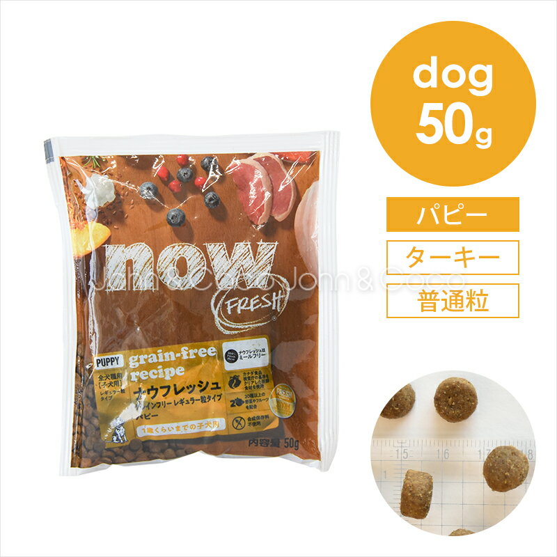 ナウフレッシュ DOG グレインフリー パピー お試しミニサイズ 50g 子犬 グルテンフリー その他の原材料