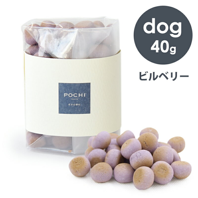 POCHI（ポチ） ビルベリーボーロ 40g エコパッケージ