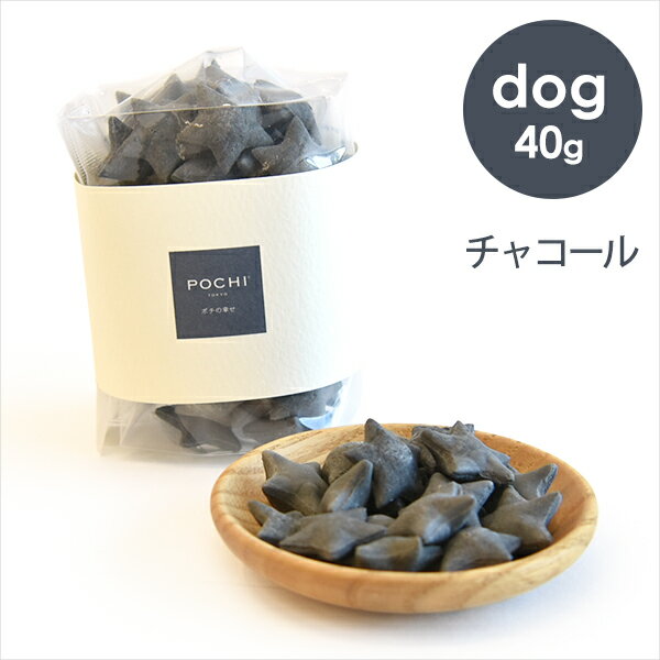 POCHI（ポチ） ローカロリークラッカー チャコール 40g エコパッケージ