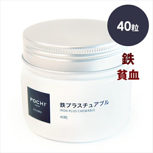 POCHI（ポチ） 鉄プラスチュアブル 40粒 貧血 癌 疲労 シニア 免疫
ITEMPRICE