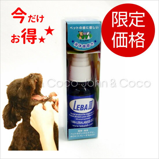 リーバスリー（LEBA3） 【正規品】（ 29.6ml スプレー歯磨き【お得価格★限定品】【デンタルケア】