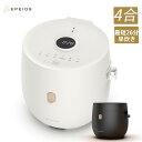 【クーポンで84,00円】Epeios 炊飯器 3合 4合炊き 一人暮らし 二人暮らし 早炊き 保温 予約 玄米 雑穀米 おかゆ 低温調理 多機能 省エネ マイ...