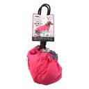 【ドギーマンハヤシ】Chiccha! パパッと着られる ポケット寒さ風よけ雨コート MD ピンク ☆ペット用品 ※お取り寄せ商品