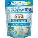 【バスクリン】きき湯 清涼炭酸湯 さわやかレモンの香り 360g 〔医薬部外品〕 ※お取り寄せ商品【RCP】