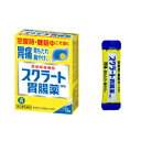 活用しよう「医療費控除制度」！ 一部の医薬品の場合、ご購入された金額がご自分と扶養家族の分も含めて年間で「合計10万円（税込）」を超えた場合、確定申告をすることにより、所得税が一部還付されたり、翌年の住民税が減額される制度があります。 対象品の情報など詳しくは厚生労働省か、最寄りの関係機関へお問い合わせください（※控除対象外の医薬品もございます）。 ◆メーカー（※製造国又は原産国：日本）◆ライオン株式会社〒130-8644 東京都墨田区本所1-3-7お客様センター 0120-813-752（フリーダイヤル）受付時間 ： 9時から17時（土・日・祝日及び年末年始、夏季休暇日を除く）◆特徴◆空腹時・睡眠中こそ効く顆粒タイプの胃腸薬胃痛、胃もたれ、胸やけに優れた効果空っぽの胃に直接効きます。有効成分スクラルファートが胃痛のもと（胃粘膜の荒れた患部）に直接貼りつき患部を保護・修復アズレンスルホン酸ナトリウムとL-グルタミンが荒れた胃粘膜の修復を促進します。スーッとした香りで溶けやすい顆粒です。◆効果・効能◆胃痛、もたれ（胃もたれ）、胸やけ、胃酸過多、げっぷ（おくび）、胃重、胃部膨満感、胃部不快感、胸つかえ、飲み過ぎ（過飲）、はきけ（むかつき、二日酔・悪酔のむかつき、胃のむかつき、嘔気、悪心）、嘔吐◆用法・用量◆成人（15才以上）1回1包、1日3回、食間・就寝前に服用してください。◆成分◆1日服用量（3包・4．29g）中○白色の顆粒・スクラルファート水和物・・・・1500mg・ケイ酸アルミン酸マグネシウム・・・1125mg・ロートエキス・・・30mg○淡紫青色の顆粒・アズレンスルホン酸ナトリウム・・・6mg・L−グルタミン・・・400mg・合成ヒドロタルサイト・・・270mg添加物として、ヒドロキシプロピルセルロース、D−マンニトール、カルボキシメチルスターチNa、CMC、二酸化ケイ素、アスパルテーム（L−フェニルアラニン化合物）、香料を含有します。【成分に関連する注意】本剤の青みがかった色は有効成分（アズレンスルホン酸ナトリウム）の色です。服用に支障はありません。◆保管上の注意◆（1）直射日光の当たらない湿気の少ない涼しい所に密栓して保管してください。（2）小児の手の届かない所に保管してください。（3）他の容器に入れ替えないでください。誤用の原因になったり、品質が変わるおそれがあります。（4）使用期限をすぎた製品は、使用しないでください。 （5）容器の開封日記入欄に、開封した日付を記入してください。※その他、医薬品は使用上の注意をよく読んだ上で、それに従い適切に使用して下さい。※ページ内で特に記載が無い場合、使用期限1年以上の商品をお届けしております。※パッケージデザイン等が予告なく変更される場合もあります。※商品廃番・メーカー欠品など諸事情によりお届けできない場合がございます。商品区分：【第2類医薬品】【広告文責】株式会社メディスンプラス：0120-205-904 ※休業日 土日・祝祭日文責者名：稗圃 賢輔（管理薬剤師）【お客様へ】本商品は医薬品です。商品名に付記されてございます【リスク分類】をよくご確認の上、ご購入下さい。また、医薬品は使用上の注意をよく読んだ上で、それに従い適切に使用して下さい。※医薬品のご購入について(1)：医薬品をご購入できるのは“18歳以上の楽天会員さま”のみとなっております。※医薬品のご購入について(2)：医薬品ごとに購入数の制限を設けております。【医薬品による健康被害の救済に関する制度】医薬品副作用被害救済制度に基づき、独立行政法人 医薬品医療機器総合機構（救済制度窓口 0120-149-931）へご相談ください。【広告文責 株式会社メディスンプラス】フリーダイヤル：0120−205−904（※土日・祝祭日は休業）管理薬剤師：稗圃賢輔（薬剤師免許証 第124203号 長崎県） ※相談応需可能時間：営業時間内【お客様へ】お薬に関するご相談がございましたら、こちらへお問い合わせください。