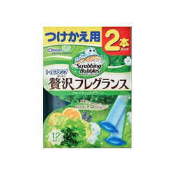 【ジョンソン】スクラビングバブル　トイレスタンプ　贅沢フレグランス　アロマティックグリーン　つけかえ用　38g×2 ※お取り寄せ商品【RCP】【02P03Dec16】