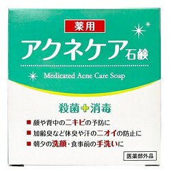 薬用 アクネケア 石けん 80g （医薬部外品）※お取り寄せ商品