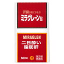 活用しよう「医療費控除制度」！ 一部の医薬品の場合、ご購入された金額がご自分と扶養家族の分も含めて年間で「合計10万円（税込）」を超えた場合、確定申告をすることにより、所得税が一部還付されたり、翌年の住民税が減額される制度があります。 対象品の情報など詳しくは厚生労働省か、最寄りの関係機関へお問い合わせください（※控除対象外の医薬品もございます）。 ◆特　長◆ ミラグレーン錠は、漢薬成分ゴオウ、含硫アミノ酸成分メチオニン・タウリン、グルクロノラクトン、イノシトール、肝臓加水分解物などの6種の強肝成分、体内の新陳代謝を高め、肝臓の負担を助ける各種ビタミン群を配合した製剤です。肝臓の気になる人や日頃よくアルコールを飲まれる人におすすめいたします。 ◆メーカー（※製造国または原産国）◆ 日邦薬品工業株式会社 東京都渋谷区代々木3-46-16お客様相談室　03-3370-7174(代表)9：00〜17：00(土、日、祝日を除く) ※製造国または原産国：日本 ◆効能・効果◆ 二日酔、流行性肝炎、脂肪肝、肝硬変症、黄疸、アルコール中毒、薬物中毒、自家中毒 ◆用法・用量◆ 次の服用量を1日3回食後に服用してください。［年齢：1回量］成人（15才以上）：2錠7才以上15才未満：1錠7才未満：服用しないこと＜用法・用量に関連する注意＞(1)小児に服用させる場合には、保護者の指導監督のもとに服用させてください。 ◆成分・分量◆ 6錠（成人1日服用量）中タウリン 90mg、DL-メチオニン 300mg、グルクロノラクトン 60mg、イノシトール 30mg、肝臓加水分解物 90mg、ゴオウ 0.9mg、トコフェロール酢酸エステル（V.E） 3mg、ルチン 30mg、葉酸 0.3mg、シアノコバラミン（V.B12） 6μg、チアミン硝化物（V.B1） 30mg、リボフラビン（V.B2） 6mg添加物：乳糖、ポビドン、メタケイ酸アルミン酸Mg、カルメロースCa、ステアリン酸Mg、白糖、硫酸Ca、タルク、アラビアゴム、ゼラチン、酸化チタン、ヒプロメロース、マクロゴール、カルナウバロウ、黄色4号（タートラジン）、黄色5号＜成分・分量に関連する注意＞本剤の服用により尿が黄色くなることがありますが、リボフラビン（ビタミンB2）によるものですから、心配ありません。 ◆使用上の注意◆ ■相談すること1．次の人は服用前に医師、薬剤師又は登録販売者に相談すること(1)医師の治療を受けている人。(2)薬などによりアレルギー症状を起こしたことがある人。2．服用後、次の症状があらわれた場合は副作用の可能性があるので、直ちに服用を中止し、この文書をもって医師、薬剤師又は登録販売者に相談すること［関係部位：症状］皮膚：発疹・発赤、かゆみ消化器：吐き気・嘔吐、胃部不快感、便秘、下痢3．しばらく服用しても症状がよくならない場合は服用を中止し、この文書をもって医師、薬剤師又は登録販売者に相談すること ◆保管及び取扱い上の注意◆ (1)直射日光の当たらない湿気の少ない涼しい所に密栓して保管してください。(2)小児の手の届かない所に保管してください。(3)他の容器に入れ替えないでください（誤用の原因になったり品質が変わることがあります）。(4)本剤をぬれた手で扱わないでください（変色したり品質が変わることがあります）。(5)ビンの中の詰め物を取り除いたのちは、落下等の衝撃で本剤に破損（表面の欠け）が生じることがありますので、取り扱いには注意してください。なお、開封時に肝臓加水分解の特有なにおいを感じることがあります。(6)使用期限（外箱に記載）を過ぎた製品は服用しないでください。 ※その他、医薬品は使用上の注意をよく読んだ上で、それに従い適切に使用して下さい。 【お客様へ】 お薬に関するご相談がございましたら、こちらへお問い合わせください。 ※メーカーによる商品リニューアルに伴い、パッケージ、品名、仕様（成分・香り・風味 等）、容量、JANコード 等が予告なく変更される場合がございます。予めご了承ください。 ※商品廃番・メーカー欠品など諸事情によりお届けできない場合がございます。 ※ご使用期限またはご賞味期限は、商品情報内に特に記載が無い場合、1年以上の商品をお届けしております。 商品区分：【第3類医薬品】【広告文責】株式会社メディスンプラス：0120-205-904 ※休業日 土日・祝祭日文責者名：稗圃 賢輔（管理薬剤師）【お客様へ】本商品は医薬品です。 商品名に付記されてございます【リスク分類】をよくご確認の上、ご購入下さい。 また、医薬品は使用上の注意をよく読んだ上で、それに従い適切に使用して下さい。 ※医薬品のご購入について(1)：医薬品をご購入できるのは“18歳以上の楽天会員さま”のみとなっております。 ※医薬品のご購入について(2)：医薬品ごとに購入数の制限を設けております。 【医薬品による健康被害の救済に関する制度】医薬品副作用被害救済制度に基づき、独立行政法人 医薬品医療機器総合機構（救済制度窓口 0120-149-931）へご相談ください。 【広告文責 株式会社メディスンプラス】フリーダイヤル：0120−205−904（※土日・祝祭日は休業）管理薬剤師：稗圃賢輔（薬剤師免許証 第124203号 長崎県） ※相談応需可能時間：営業時間内 【お客様へ】お薬に関するご相談がございましたら、こちらへお問い合わせください。