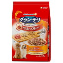 【ユニ・チャーム】グラン・デリ ふっくら仕立て ビーフ・鶏ささみ・緑黄色野菜・チーズ・角切りビーフ粒入り 1.7kg ☆ペット用品 ※お取り寄せ商品【賞味期限:3ヵ月以上】