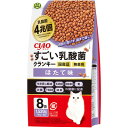 いなばペットフードCIAO すごい乳酸菌クランキー ほたて味 190g×8袋 P-