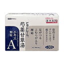 活用しよう「医療費控除制度」！一部の医薬品の場合、ご購入された金額がご自分と扶養家族の分も含めて年間で「合計10万円（税込）」を超えた場合、確定申告をすることにより、所得税が一部還付されたり、翌年の住民税が減額される制度があります。対象品の情報など詳しくは厚生労働省か、最寄りの関係機関へお問い合わせください（※控除対象外の医薬品もございます）。◆特 長◆本剤は、漢方の古典「傷寒論」に収載されている芍薬甘草湯に準拠して製造されたエキス顆粒剤です。急激におこる筋肉のけいれんを伴う疼痛・・・こむら返り（こむらがえり）など、筋肉がつった時の痛みに素早く効きます。ジョギングなどスポーツに、ゴルフなどレジャーに、就寝中のこむらがえりに。また、同じく筋肉のつりによる痛み・・・例えば、痙攣による胃痛、便秘による腹痛、生理痛、筋肉のつりが原因の腰痛など、にもお試しください。携帯に便利な分包入り。顆粒タイプ。注意書きをよく読み、用法用量をお守りください。なお、1回量を調節することで、2歳以上の小児の方にもご使用いただけます。◆メーカー（※製造国または原産国）◆東洋漢方製薬株式会社〒584−0022 大阪府富田林市中野町東2丁目1番16号お客様相談室 ： 0120-00-1040（フリーダイヤル）受付時間 ： 9：00〜17：00（土・日・祝日を除く）※製造国または原産国：日本◆効果・効能◆急激におこる筋肉のけいれんを伴う疼痛◆用法・用量◆下記の量を食前又は食間に水又は温湯にて服用して下さい。1日服用回数 ・・・ 3回大人（15歳以上） ： 1回量 ・・・ 1包15歳未満7歳以上 ： 1回量 ・・・2/3包7歳未満4歳以上 ： 1回量 ・・・1/2包4歳未満2歳以上 ： 1回量 ・・・1/3包2歳未満 ：服用しないこと※1包を分割した残りを服用する場合には、袋の口を折り曲げて保管し、2日以内に服用すること。＜用法・用量に関連する注意＞(1)小児に服用させる場合には、保護者の指導監督のもとに服用させること。(2)用法・用量を厳守すること。使用上の注意＜してはいけないこと＞（守らないと現在の症状が悪化したり、副作用がおこりやすくなる）1．次の人は服用しないこと　次の診断を受けた人。：心臓病2． 症状があるときのみの服用にとどめ、連用しないこと＜相談すること＞1．次の人は服用前に医師、薬剤師又は登録販売者に相談すること（1）医師の治療を受けている人。（2）妊婦又は妊娠していると思われる人。（3）高齢者。（4）次の症状のある人。：むくみ（5）次の診断を受けた人。：高血圧、腎臓病2．服用後、次の症状があらわれた場合は副作用の可能性があるので、直ちに服用を中止し、この文書を持って医師、薬剤師又は登録販売者に相談することまれに下記の重篤な症状が起こることがある。その場合は直ちに医師の診療を受けること。　●症状の名称：間質性肺炎 / 症状：階段を上ったり、少し無理をしたりすると息切れがする・息苦しくなる、空せき、発熱等がみられ、これらが急にあらわれたり、持続したりする。　●症状の名称：偽アルドステロン症、ミオパチー / 症状：手足のだるさ、しびれ、つっぱり感やこわばりに加えて、脱力感、筋肉痛があらわれ、徐々に強くなる。　●症状の名称：うっ血性心不全、心室頻拍 / 症状：全身のだるさ、動悸、息切れ、胸部の不快感、胸が痛む、めまい、失神等があらわれる。　●症状の名称：肝機能障害 / 症状：発熱、かゆみ、発疹、黄疸（皮膚や白目が黄色くなる）、褐色尿、全身のだるさ、食欲不振等があらわれる。3．5〜6回服用しても症状がよくならない場合は服用を中止し、この文書を持って医師、薬剤師又は登録販売者に相談すること◆成　分◆本品1日量3包（1包1．5g）中日本薬局方　シャクヤク・・・3.0g日本薬局方　カンゾウ・・・3.0gより製した水製乾燥エキス・・・1.34g添加物として乳糖、バレイショデンプンを含有する。※本剤は生薬を原料としたエキスを用いた製品ですから、製品により色調や味が多少異なることがありますが、効果には変わりありません。◆保管上の注意◆（1）直射日光の当たらない湿気の少ない涼しい所に密栓して保管してください。（2）小児の手の届かない所に保管してください。（3）他の容器に入れ替えないでください。誤用の原因になったり、品質が変わるおそれがあります。（4）使用期限をすぎた製品は、使用しないでください。 （5）容器の開封日記入欄に、開封した日付を記入してください。※その他、医薬品は使用上の注意をよく読んだ上で、それに従い適切に使用して下さい。※ページ内で特に記載が無い場合、使用期限1年以上の商品をお届けしております。※添付文書←詳細の商品情報はこちら【お客様へ】お薬に関するご相談がございましたら、こちらへお問い合わせください。※パッケージデザイン等が予告なく変更される場合もあります。※商品廃番・メーカー欠品など諸事情によりお届けできない場合がございます。商品区分：【第2類医薬品】【広告文責】株式会社メディスンプラス：0120-205-904 ※休業日 土日・祝祭日文責者名：稗圃 賢輔（管理薬剤師）