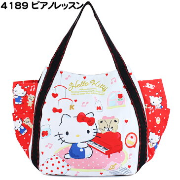 【追跡可能メール便対応可】ハローキティ プリント バルーン バック HELLO KITTY × MANUFATTO キャラクター トートバッグ 大きいバッグ マザーズバッグ エコバッグ 【ハローキティ トートバッグ】 【レディース 旅行バッグ 】ハローキティ 大人