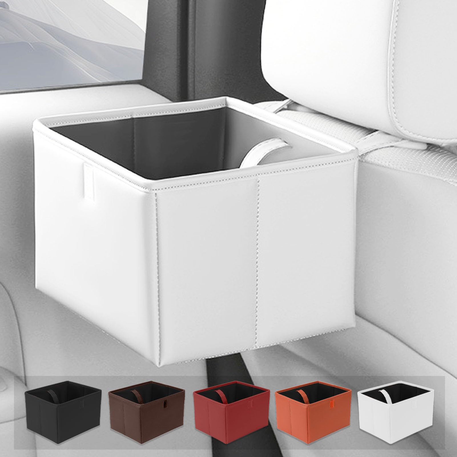 Caizqbry 車 ゴミ箱 カー用品 折り畳みゴミ箱 収納ボックス 携帯 小物入れ 車収納ボックス 大容量 車収..