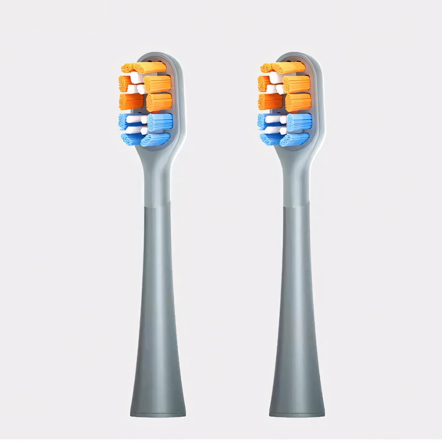 RANVOO 電動歯ブラシ 交換用ブラシヘッド 標準版 360度全面洗浄 歯垢除去 防カビ 抗菌 歯周病予防 口内..