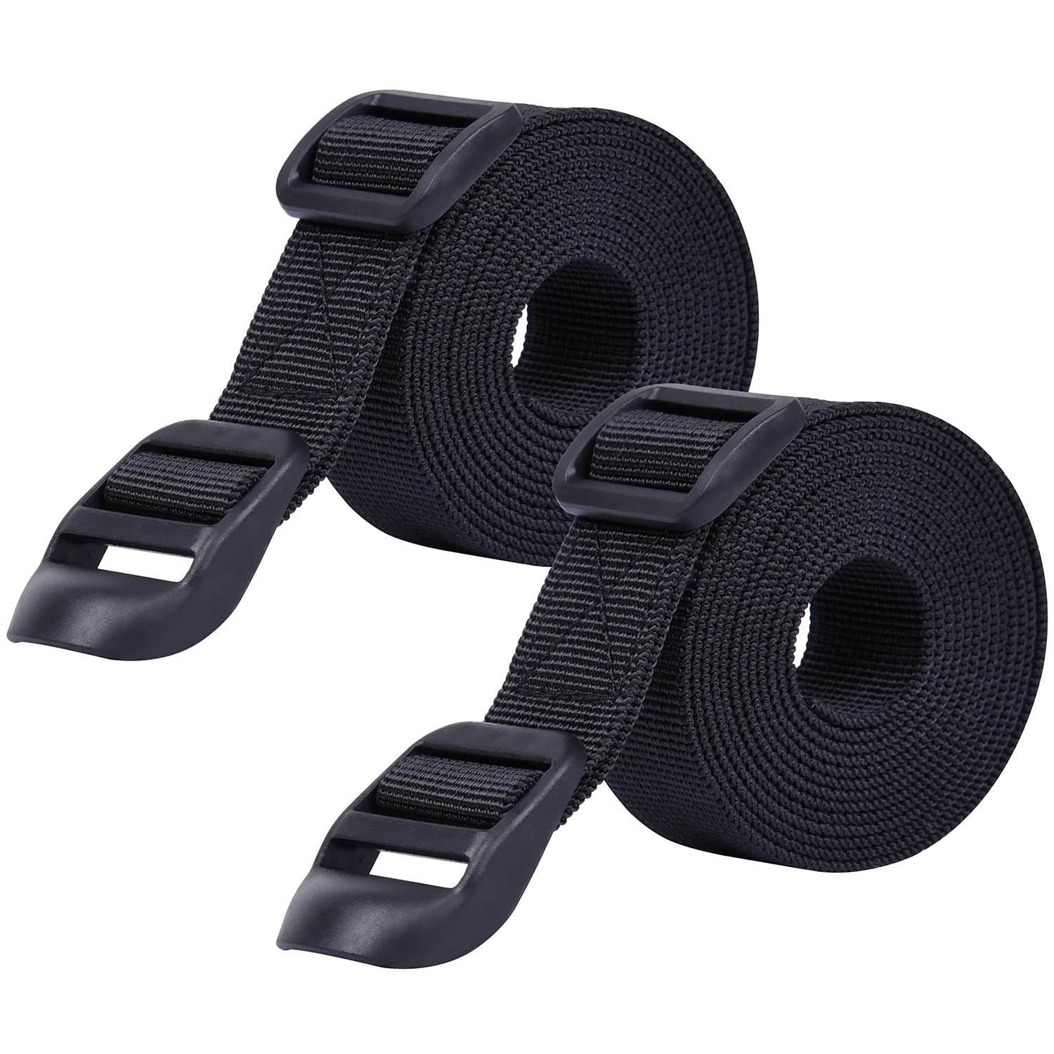 Wisdompro 荷締めベルト スーツケースベルト 荷崩れ防止 幅25mm 長さ1.2m 荷物固定バンド 梱包バンド ..