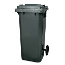 ダルトン(Dulton) プラスチック トラッシュカン 120L グレー ゴミ箱のマスターピース ふた付き 大型 屋外 高さ940mm 幅465mm 奥行560mm PT120GY